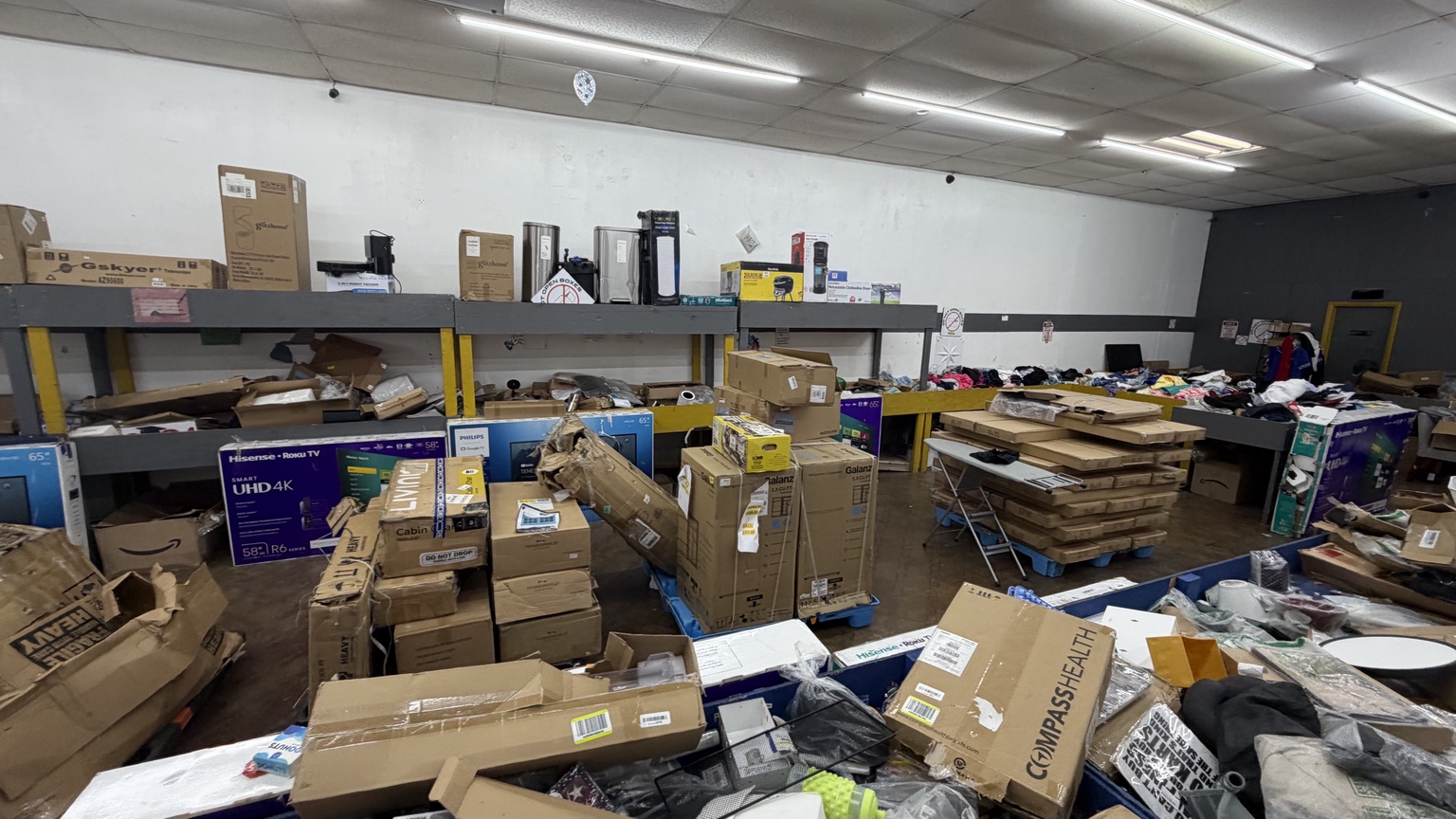 Inside Rainbum Liquidation & Bin Store — owner-provided store photo